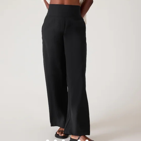 VENICE WIDE LEG YOGA PANT - ATHLETA - SIZE L - Picture 1 of 11